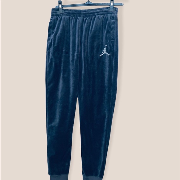 Junior Girls Nike Jordan Velour Jogger - Picture 1 of 4